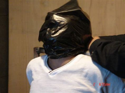 how do they fake suffocation with a bag